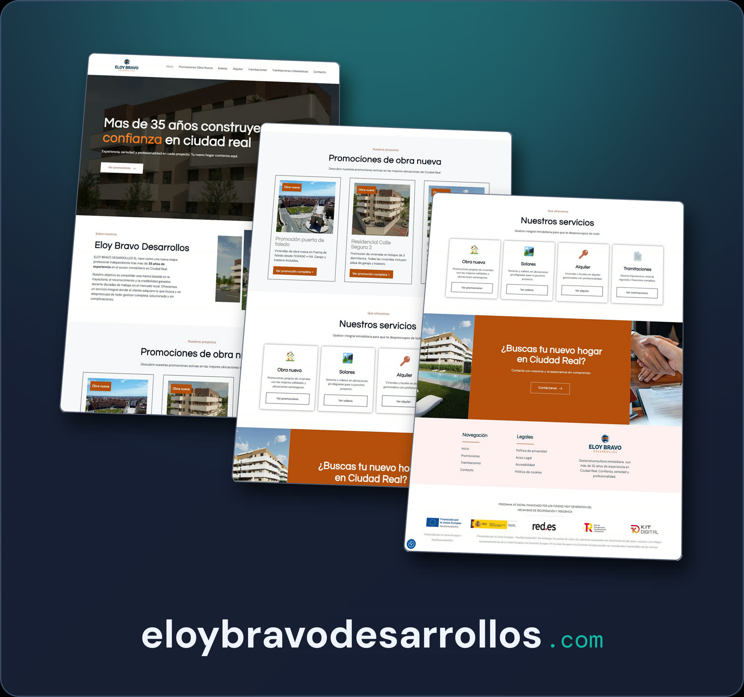 Proyecto eloybravodesarrollos.com