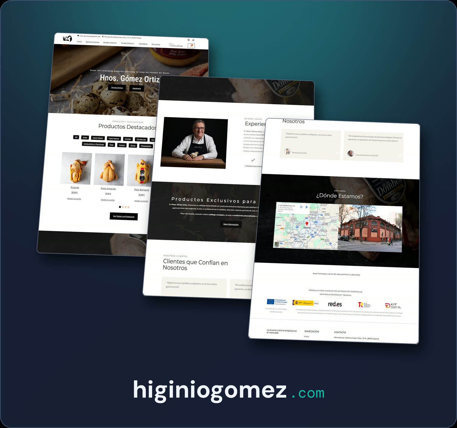 Proyecto higiniogomez.com