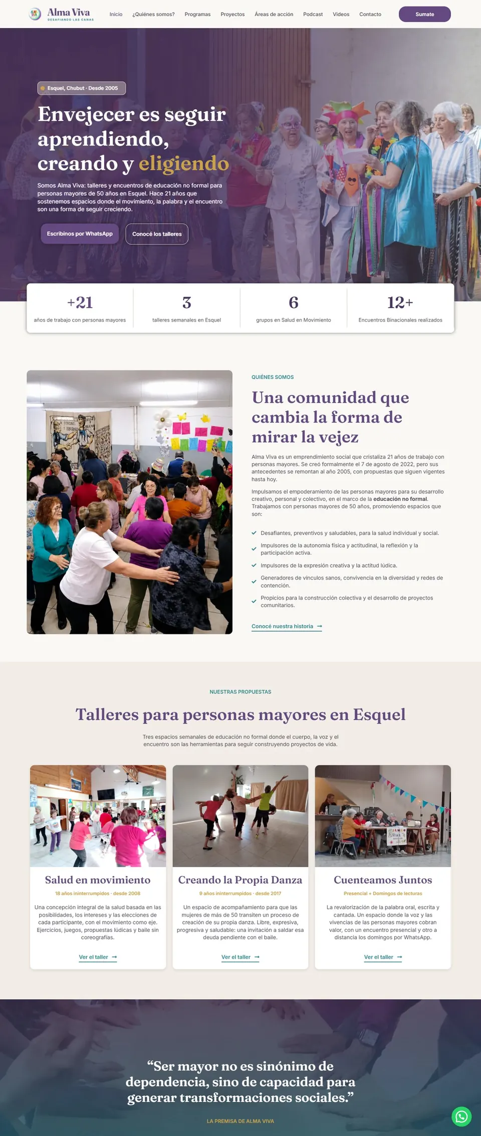 Web de almavivaesquel.com