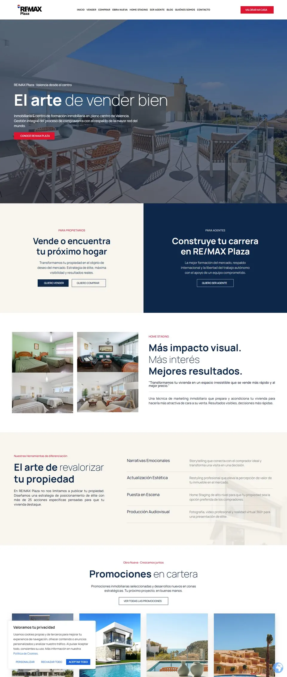 Web de remaxplazavalencia.com