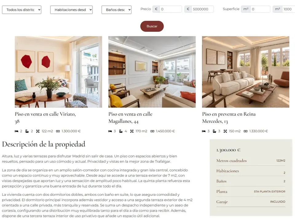 Web de ventisproperties.com